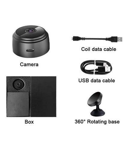 Mini Cámara De Seguridad EspíA 360