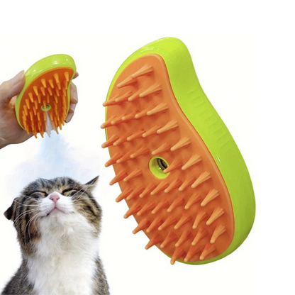 Cepillo De Vapor Para Gatos y Perros 3 En 1