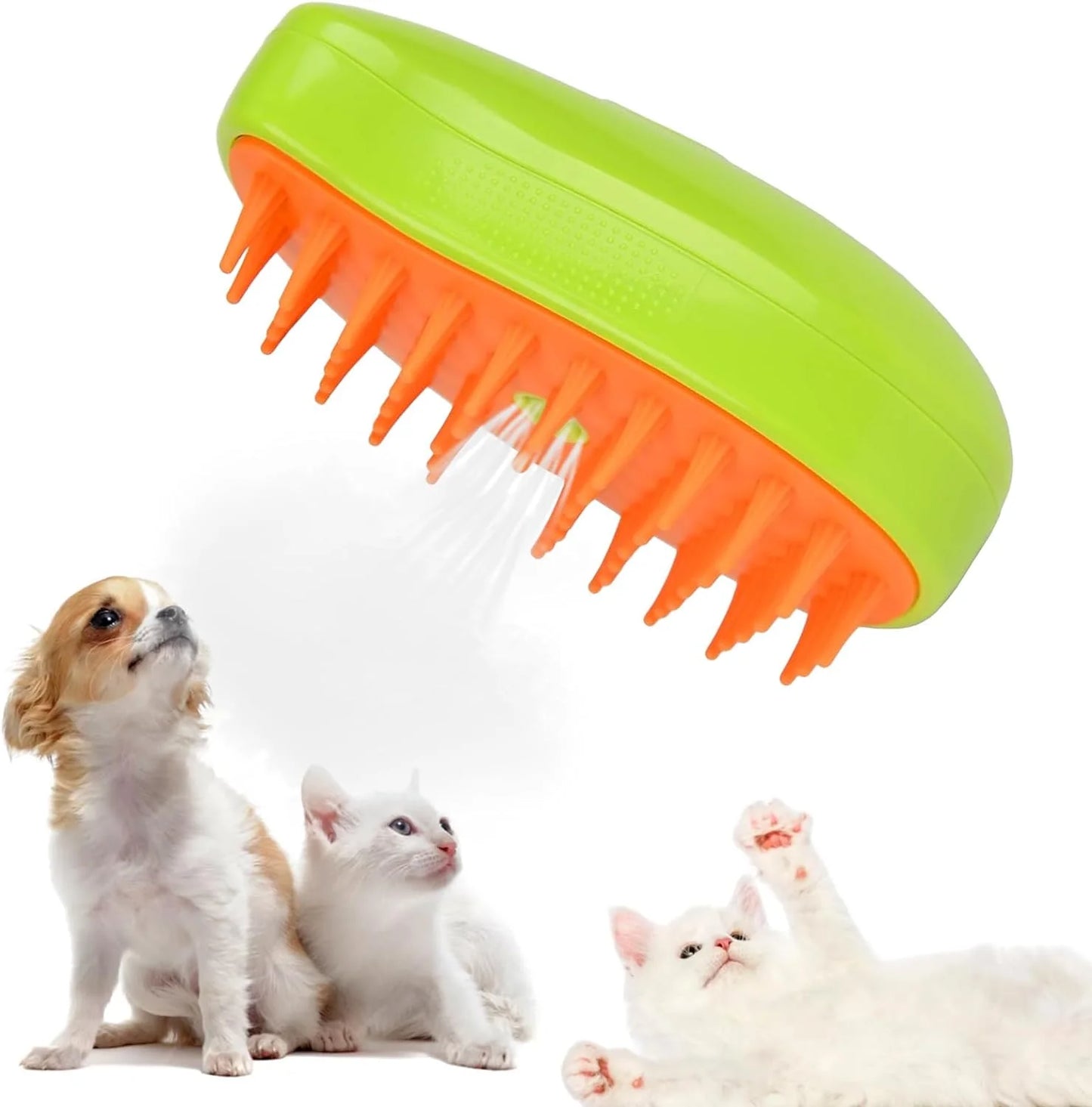 Cepillo De Vapor Para Gatos y Perros 3 En 1